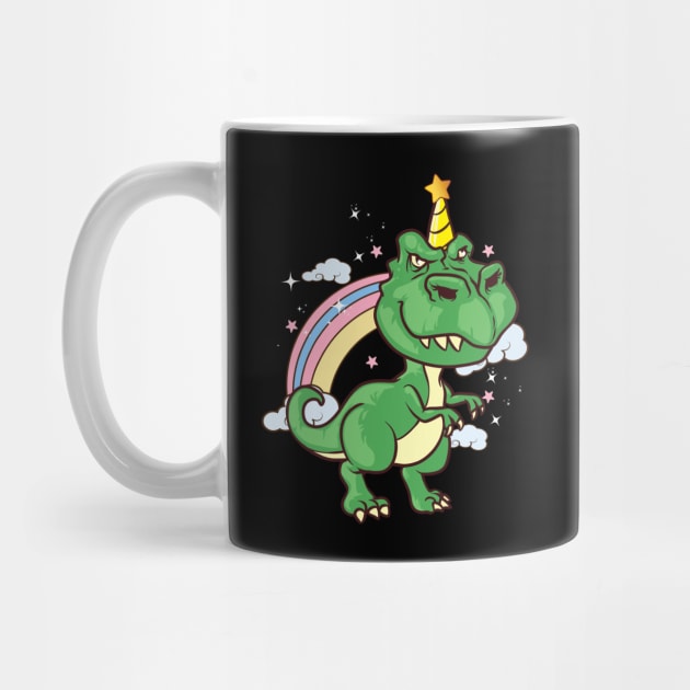 Funny Dinosaur Unicorn Unisaur Mythical Animal by theperfectpresents